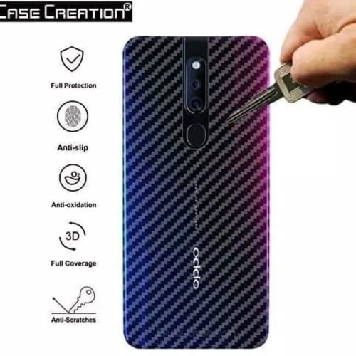 Foto Produk Oppo F11 / F11 Pro Skin Carbon Back Garskin Anti Gores Belakang dari factory acc