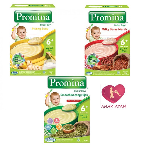 Jual Promina Bubur Bayi 120g - Kacang Hijau - Jakarta Pusat - Anak Ayah | Tokopedia