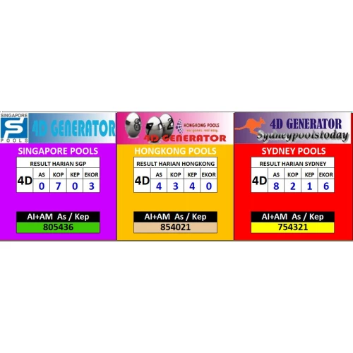 Generator Hongkong Pools Mod Apk