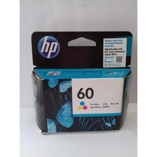 Jual Cartridge Tinta HP 60 Color - Jakarta Pusat - maulana