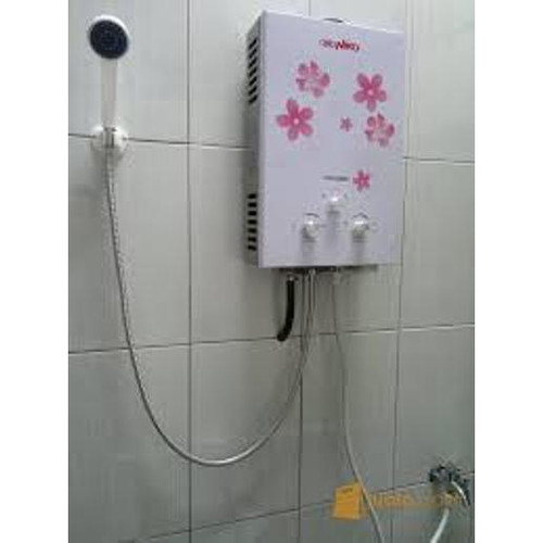 Jual Pemanas Air Kamar Mandi Water Heater Niko Flower Pink Garansi 1th Kab Klaten 8136