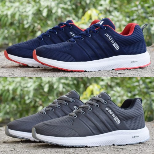 Foto Produk Sepatu Olahraga Sneakers Running Jogging Pria Casual Adidas Cloudfoam dari Bandung Footwear Store