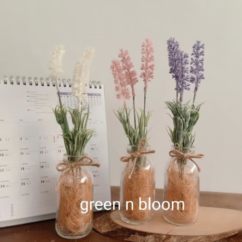 Foto Produk bunga vas plastik artificial shabby chic model G pajangan home decor dari Green n Bloom