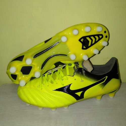 mizuno morelia neo black green