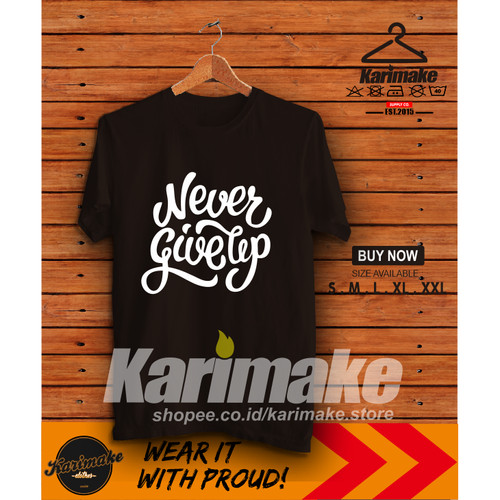 Bahasa Inggris Never Give Up Mudah