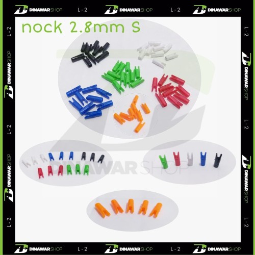 Foto Produk Nock 2,8mm - Biru dari Dinawar Shop