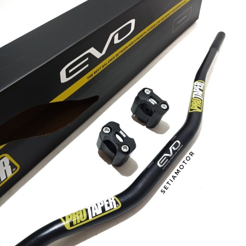 Foto Produk Stang Protaper Evo Low - Fatbar - Hitam dari setia motor variasi