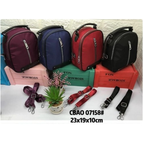 Foto Produk CB07158 Tas Wanita Import CHIBAO 3in1 size M - Biru dari CR BAG IMPORT