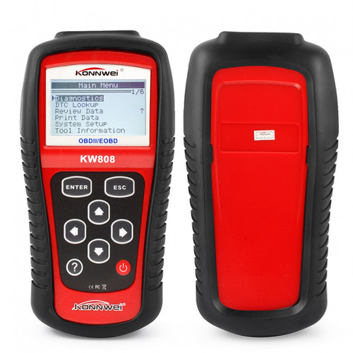 Foto Produk KONNWEI KW808 OBD2 Diagnostic Code Reader CAN Engine Reset Tool MS509 dari Store Pinokio