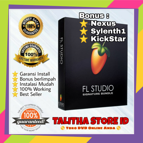 Foto Produk DVD FL Studio 20 Signature Bundle (Bisa di install di banyak PC) dari Talitha Store ID