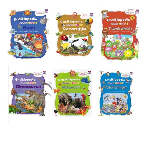 Foto Produk Buku Ensiklopedia Anak Hebat Bumi Dinosaurus Serangga Hewan Dll dari Showroom Books