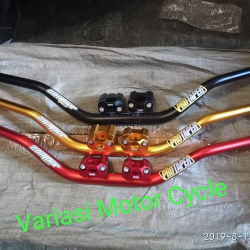 Foto Produk Stang Fatbar Raiser Protaper Original / Klx150 Trail Cross - Hitam dari VaRiAsY MoTor CyCle