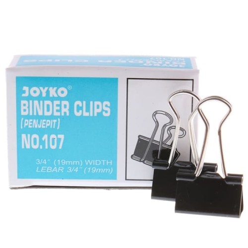 Jual BINDER CLIP NO. 107 JOYKO (DUS KECIL) Jakarta Barat WIKI