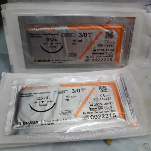 Foto Produk MONOSYN 3/0 CUT. BENANG OPERASI dari Almagoda medika