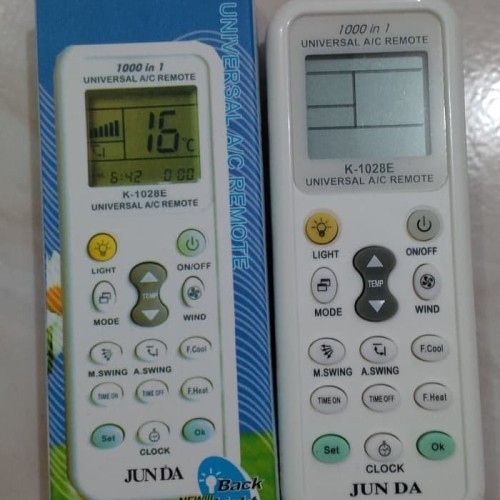 Foto Produk REMOTE AC MULTI UNIVERSAL JUN DA K-1028E ECERAN dari DARWIN ELECTRONIC