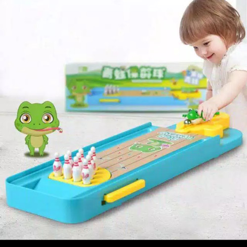 Foto Produk Mainan Anak Fun Bowling Froggie/Toy Activity dari AUTO KID II