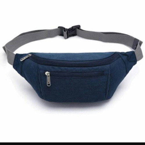 Foto Produk Waistbag Pria Polos Hitam Navy Terlaris dari lestaricollections
