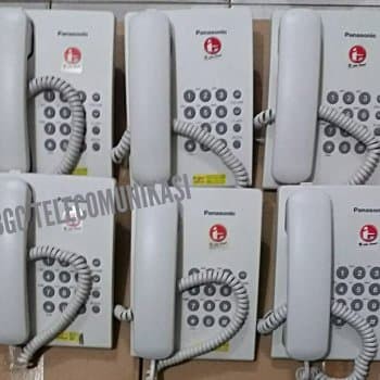 Foto Produk Telepon Rumah dan Kantor Panasonic KX-TS505. Telepon Panasonic KX-T505 - Putih dari BGC ELECTRONIK