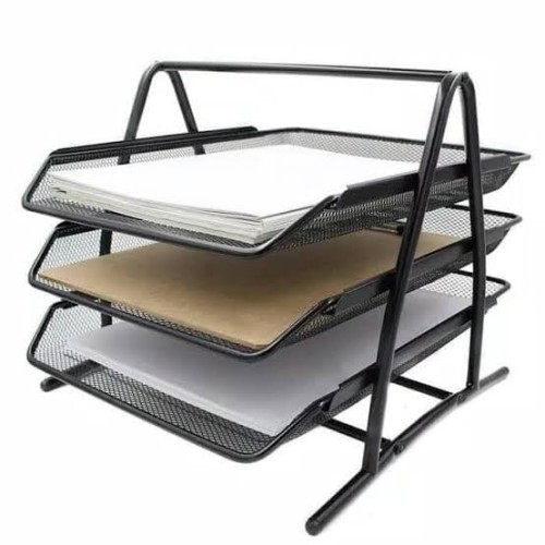 Jual Rak Dokumen Letter Tray 3 Susun/Paper Tray/Elevated Letter Tray