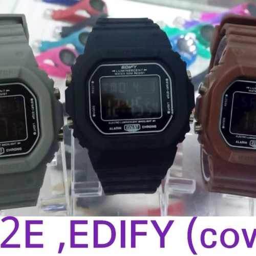 Foto Produk jam tangan edify e1812 pria digital dari js com senen jaya 2