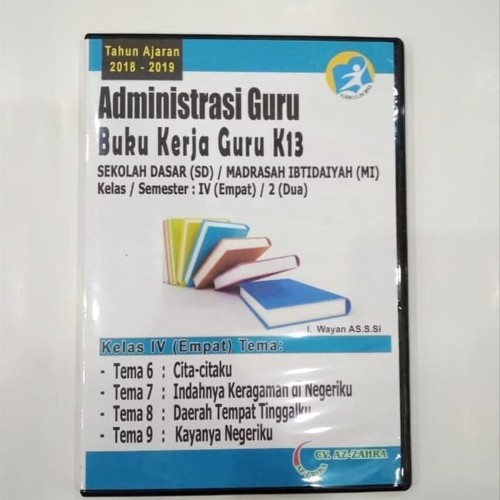 Jual New Cd Rpp Silabus Adm Guru Sd Mi Kelas 4 Semester 2 K1 Bk7 Jakarta Timur Lapak Serba Ada Tokopedia