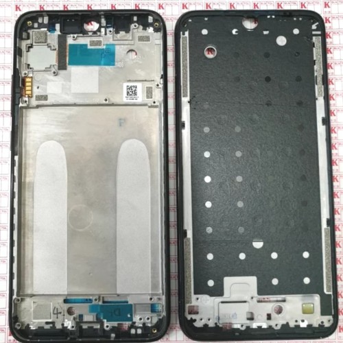Foto Produk FRAME DUDUKAN LCD TULANG TENGAH XIAOMI REDMI NOTE 7 ORIGINAL - Hitam dari KING sparepart