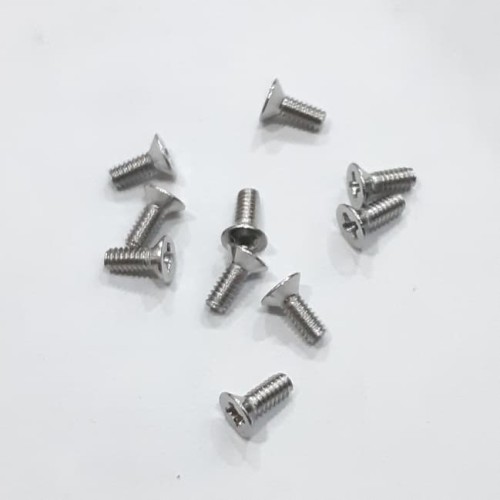 Foto Produk Baut M2 x6mm JF Stainless 304 20pcs Baut saja dari toko Bangunan Makmur
