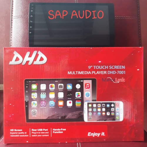 Foto Produk Head unit dhd-7001 android 9" double din dhd-7001 android 9 inch dari SAP AUDIO
