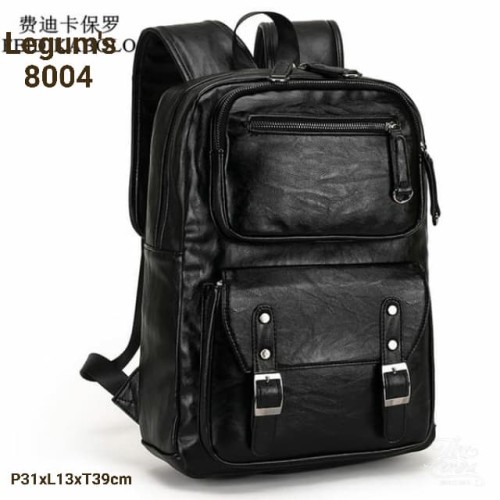 Foto Produk tas ransel kulit PU leader asli tas pria dan wanita tas import dari Alya Putri coll
