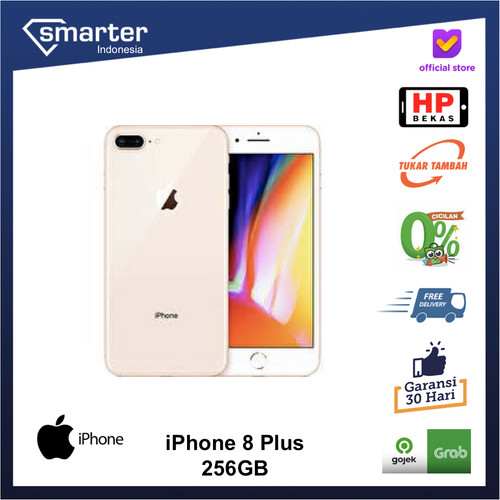 Promo iPhone 8 Plus 256GB Fullset Handphone Second