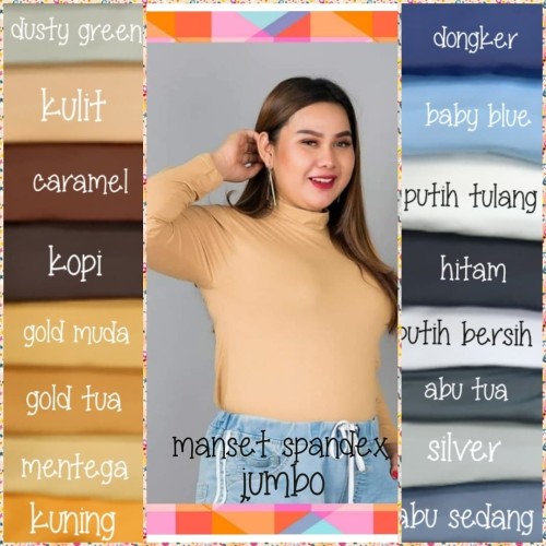 Foto Produk Manset spandex jumbo size fit to dari Winnie Collection