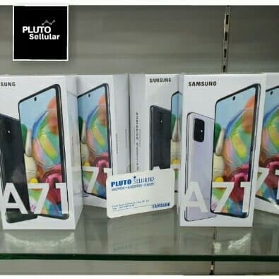 Foto Produk Samsung Galaxy A71 8/128Gb Grs resmi Sein - Hitam dari Pluto sellular
