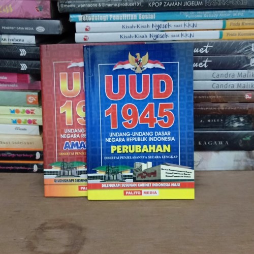 Foto Produk UUD 1945 Amandemen Kabinet 2019-2024 Kecil dari chelsea book