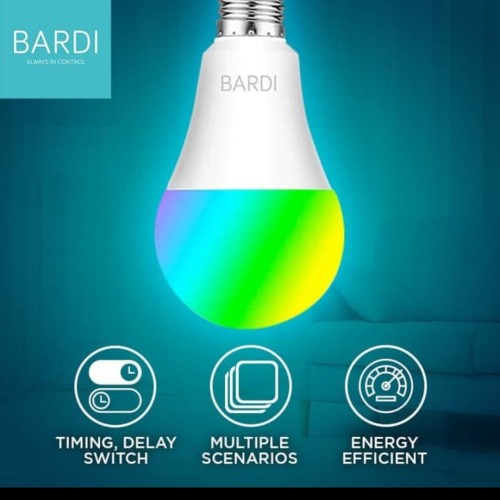 Foto Produk BARDI - Smart LIGHT BULB 12W RGBWW Wireless Bohlam dari Bardi Store Yogyakarta