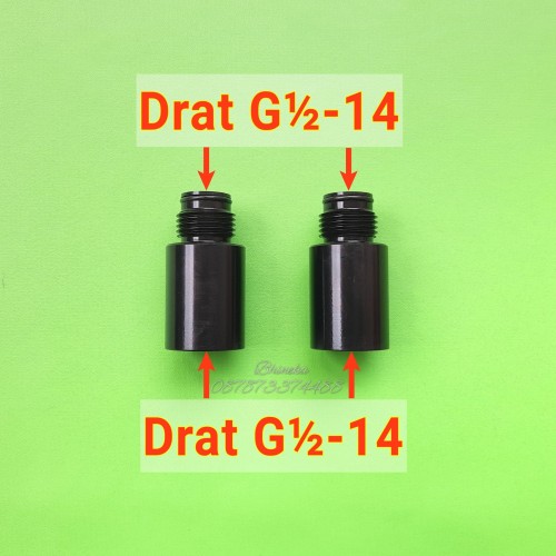 Foto Produk Adaptor Regulator Drat G½ ke G½ / Regulator Extension Chamber dari Sidic Bhineka Shop