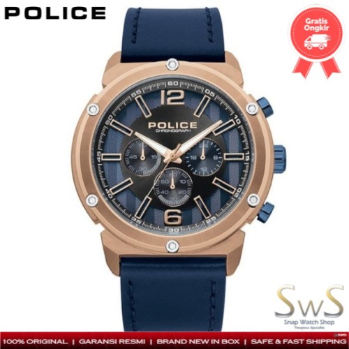 police neist skull watch