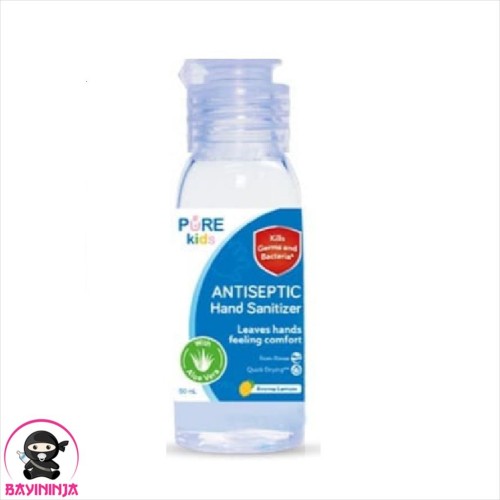 Foto Produk PURE KIDS Antiseptic Hand Sanitizer Lemon 50 ml dari BAYININJA