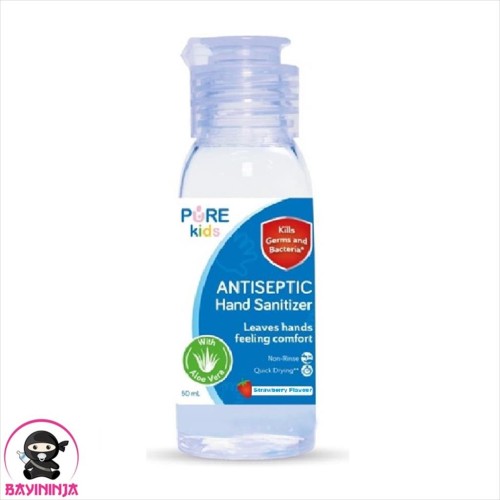 Foto Produk PURE KIDS Antiseptic Hand Sanitizer Strawberry 50 ml dari BAYININJA