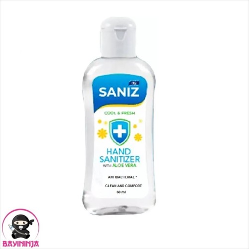 Foto Produk IKA SANIZ Hand Sanitizer Antibacterial Cool Fresh 60 ml dari BAYININJA