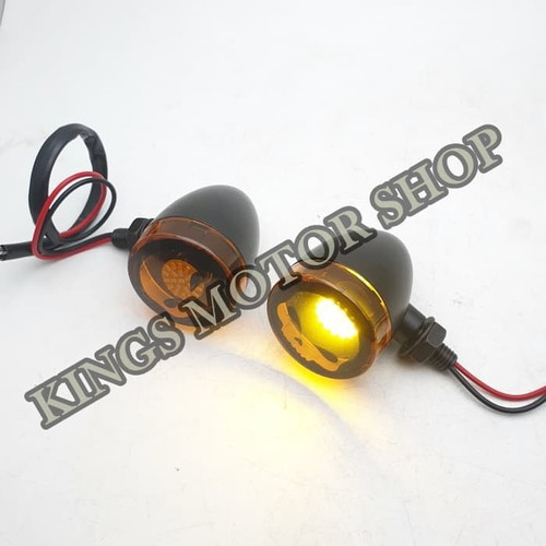 Jual Lampu Sein Sen Retro Classic Skull Tengkorak MR D Yamaha XSR 155
