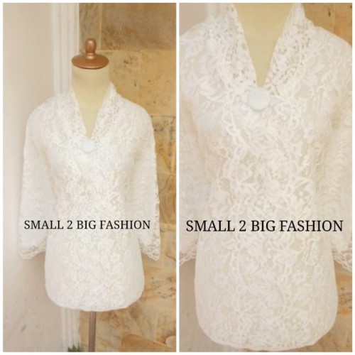 Foto Produk baju kebaya jumbo / atasan kebaya brokat jumbo bigsize / baju besar dari Small 2 Big Fashion
