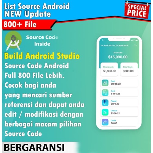 Jual 800 Lebih Source Code Aplikasi Program Android Build Android Studio Jakarta Timur Jaknote Center Tokopedia
