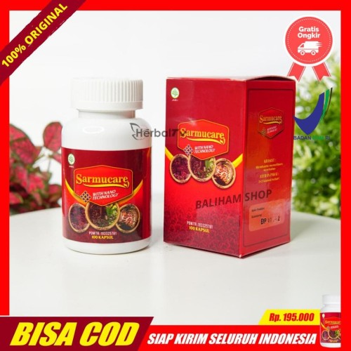 Foto Produk SARMUCARE Kapsul Walatra Sarang Semut Papua Asli 100% dari Balihamshop