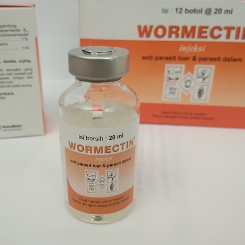 Foto Produk Wormectin 20 ml obat kulit hewan dari AT-TIn