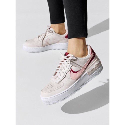 air force ones red and pink