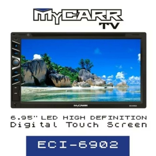 Foto Produk Doubledin Bapj Tombol - Autolink 6.95 Inch Touchscreen MirrorLink dari dinasti car audio