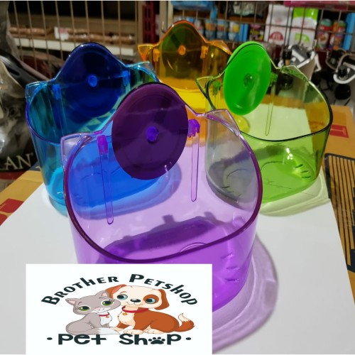 Foto Produk Tempat Makan Minum Gantung Kucing Anjing Kelinci Petdisk Pet Disk Bowl dari Brother Petshop