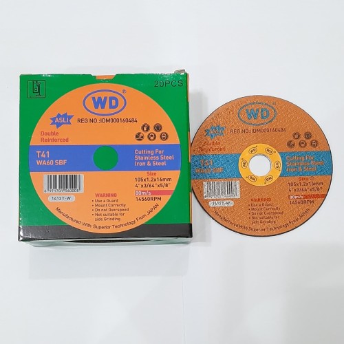Foto Produk Batu Gerinda Potong WD tipis 4" (1pcs) dari Tk Indoteknik