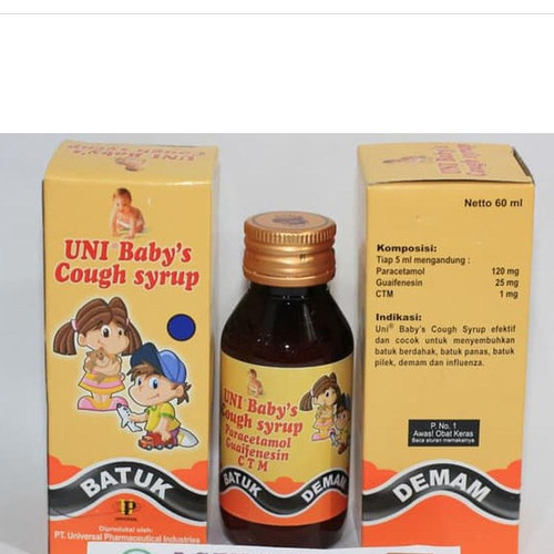 Jual Uni Baby Cough Syrup Obat Batuk Kota Surakarta Imanuel Mulia Farma Solo Tokopedia