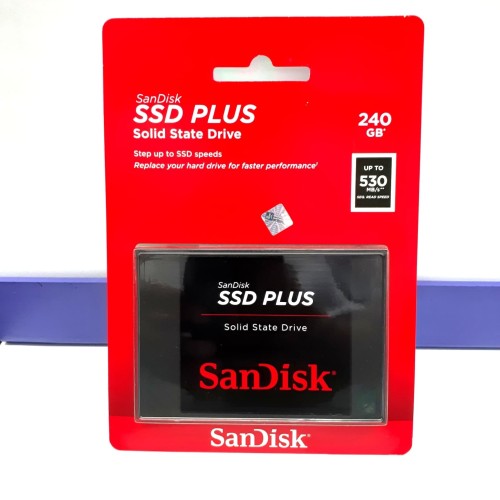 Foto Produk SSD SANDISK 240GB PLUS UP to 530Mbps ORIGINAL dari TXC Computer